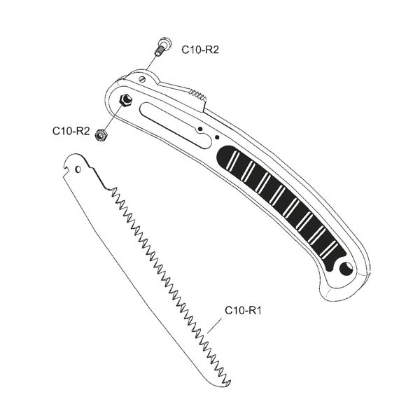 FOLDING SAW PLUS (20 CM) 10 mm (0.4 in)