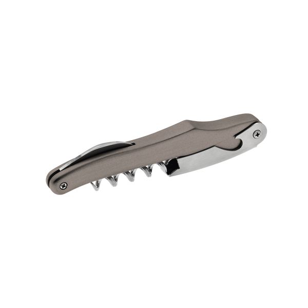 FARFALLI CORKSCREW DOLPHIN, BRONZE ALUMINUM hdl pkg BLACK CARTON BOX, FARFALLI (FF 520)