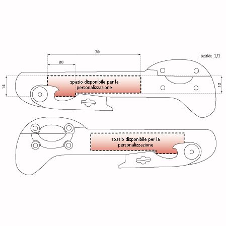 BOOMERANG CORKSCREW, C/S LEVER, NICKEL-PLATED SPIRAL, PLASTIC hdl, SINGLE LEVER SYSTEM, PATENT FOIL CUTTER, BULK PLASTIC BAG pkg