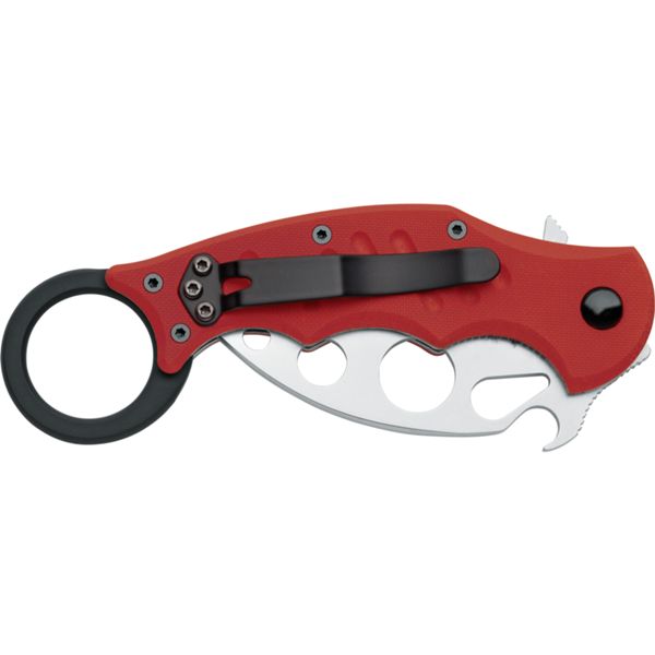 FOX KARAMBIT TRAINERS, FOLD. KNIFE, bld 420C, G10 hdl