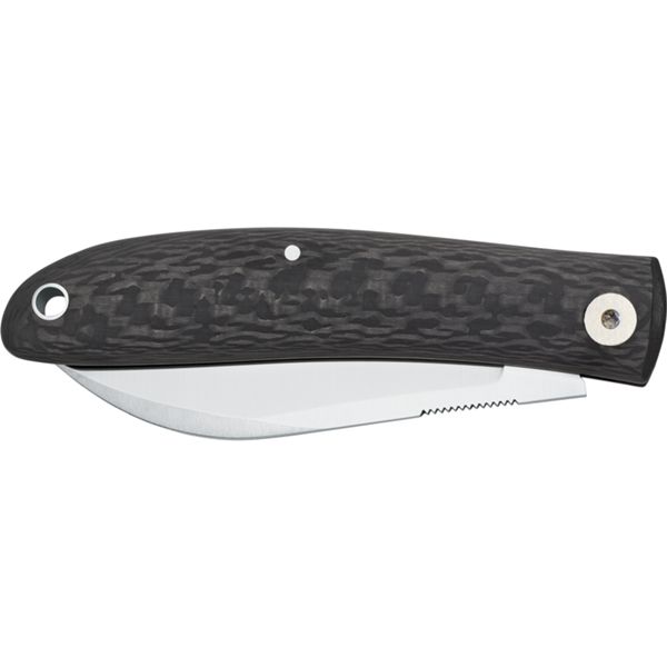 FOX LIVRI FOLD. KNIFE, S/S M390, CARBON FIBER hdl