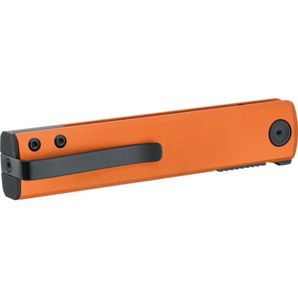 FOX CHNOPS FOLDING KNIFE, BECUT bld, ORANGE ANODIZED ALUMINUM hdl