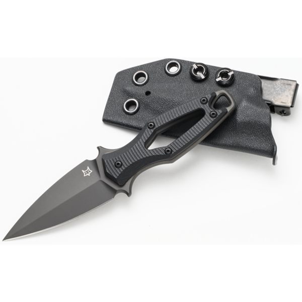 AKA FIXED BLADE, BLACK TOP SHIELD bld, G10 hdl