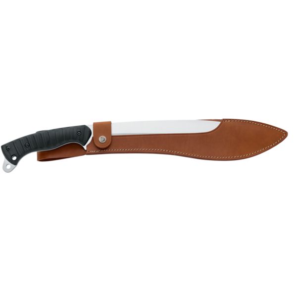 FOX PATHFINDER FIXED KNIFE, bld S/S 4119 NITRO, B, NYLON AND RUBBER hdl