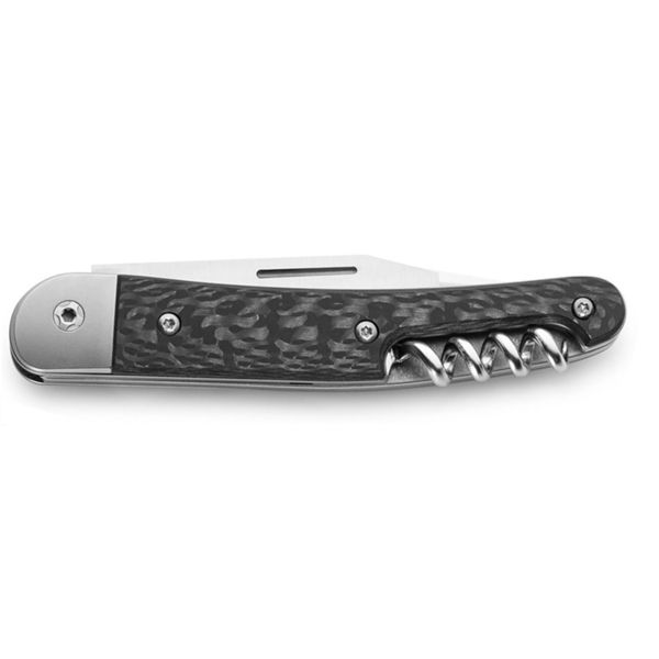 JACK - M390 bld, screwdriver bld, corkscrew, Carbon Fiber hdl, Ti Bolster & liners