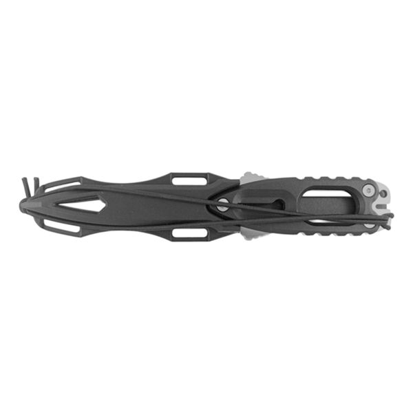 DIVING KNIFE GUNSTER, S/S bld 11 CM, PP BLK hdl, +SHEATH