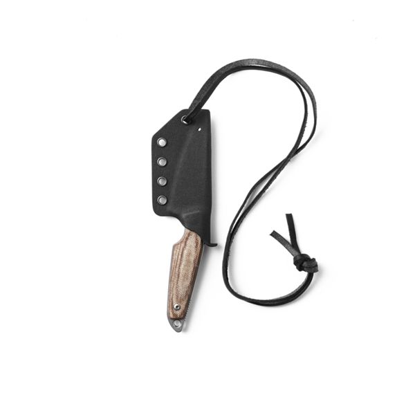 MKM MAKRO 1 – KYDEX SHEATH PACK - BLK, +ULTICLIP SLIM 2.2 +LEATHER LACES BELT CARRY, +NECK LEATHER LACE +MOUNTING SCREWS