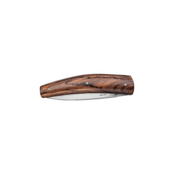 VIPER, GOBBO, FOLD. KNIFE, W.NR.1.4116 bld, COCOBOLO WOOD hdl, FINE SUEDE POUCH