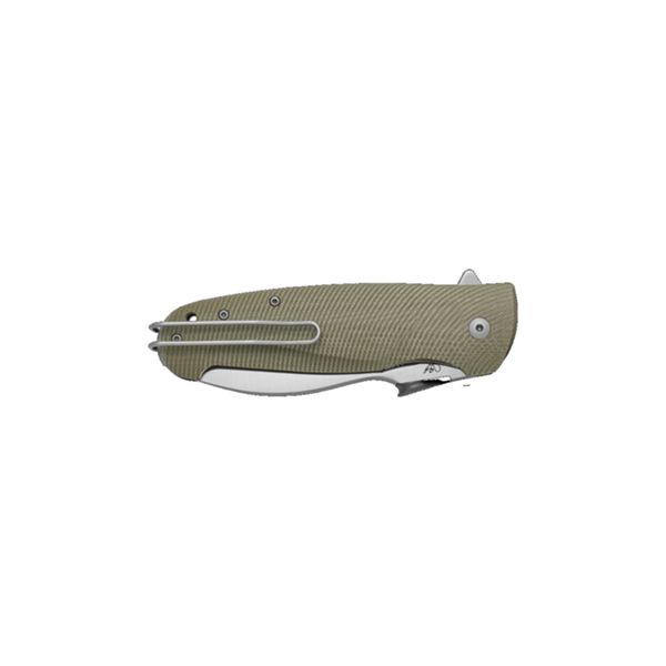 VIPER, ITALO, FOLD. KNIFE, M390 BOHLER SATIN bld, G10 GREEN hdl, LINER LOCK SPACER, BEARING SYSTEM/ CLIP