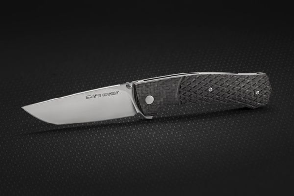 VIPER, SAFE, MAGNACUT STONEWASHED bld, CANVAS MICARTA GREEN hdl