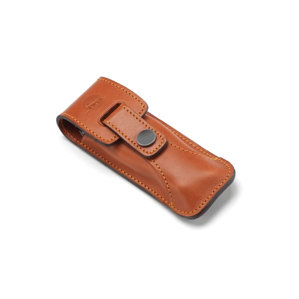 VIPER, START, FOLD. KNIFE, SSCT DAMASCUS bld, COCOBOLO WOOD hdl, HIGH QUALITY LEATHER POUCH