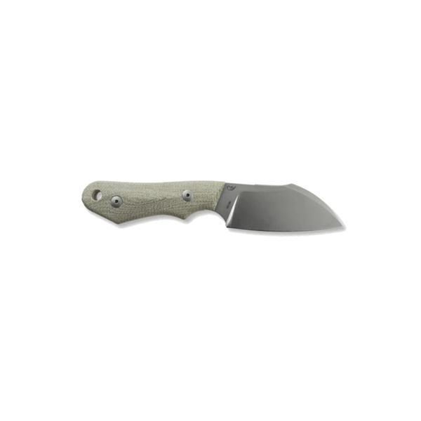 VIPER, HANDY-2, MAGNACUT STONEWASHED bld, CANVAS MICARTA GREEN hdl