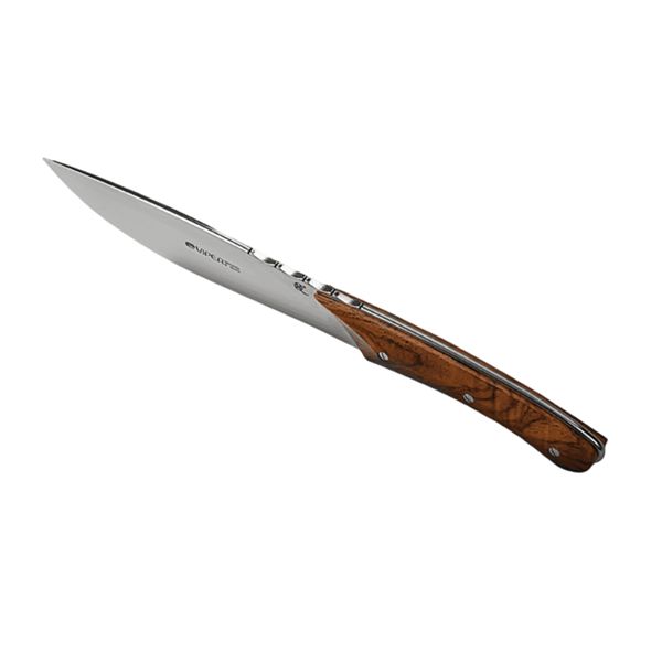 VIPER, FIORENTINA, STEAK KNIFE, NITRO B/440A bld, COCOBOLO/PAU SANTO WOOD hdl, 2 PIECES GIFT BOX