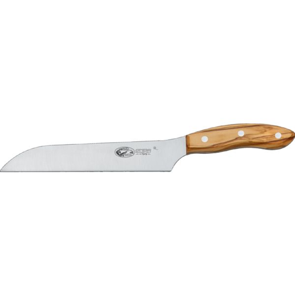 ONDA LINE Cheese knife CM 19 OLIVE wood hdl