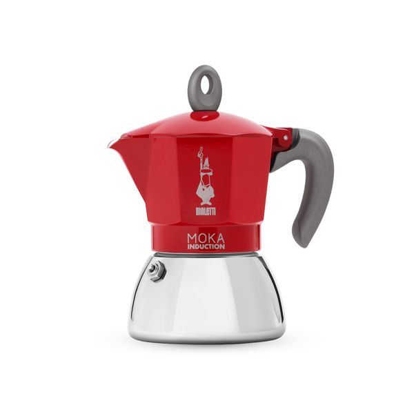 BIALETTI RED MOKA INDUCTION, TZ.2