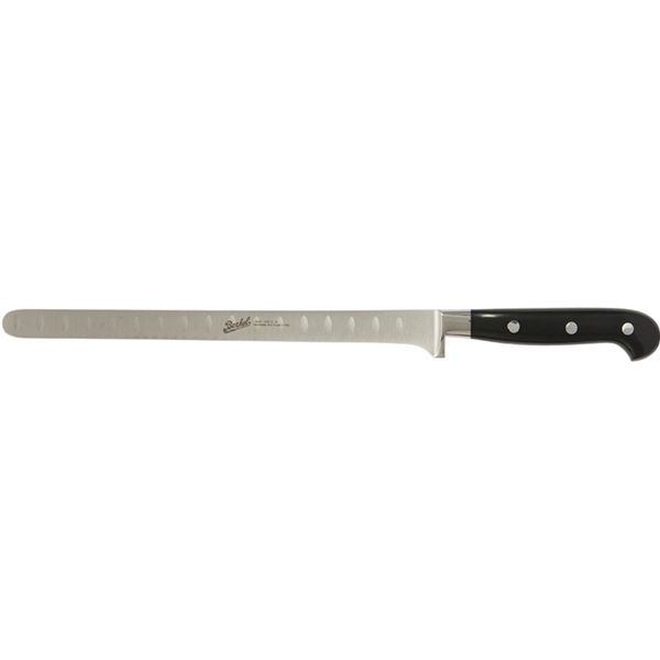 AD HOC FORGED COLD CUTS SLICING KNIFE - SALMON KNIFE, 26 CM BLACK POM hdl