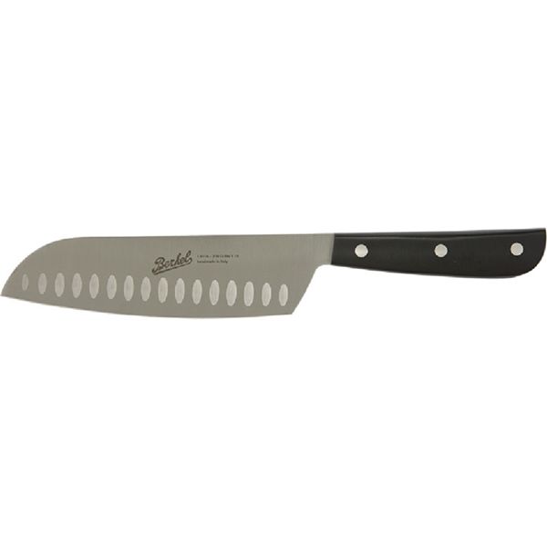 SANTOKU KNIFE, 18 CM BLACK POM hdl