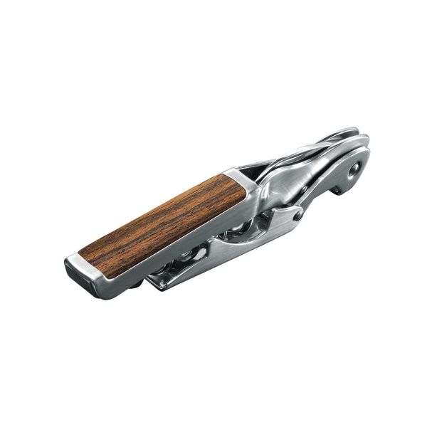 FARFALLI CORKSCREW GULLIVER STD, C/S w/BOCOTE WOOD INSERT pkg BLACK CARTON BOX, FARFALLI (FF 520)