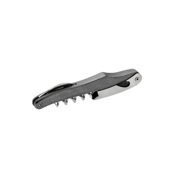 FARFALLI CORKSCREW DOLPHIN, BURNISHED STEEL, pkg BLACK CARTON BOX, FARFALLI (FF 520)