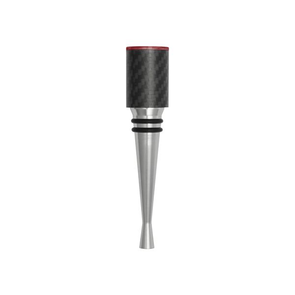 FARFALLI STOPPER FIBRA, S/S, w/CARBON FIBER+ALUMINUM TOP RED pkg SINGLE CARTON BOX (FF 522)