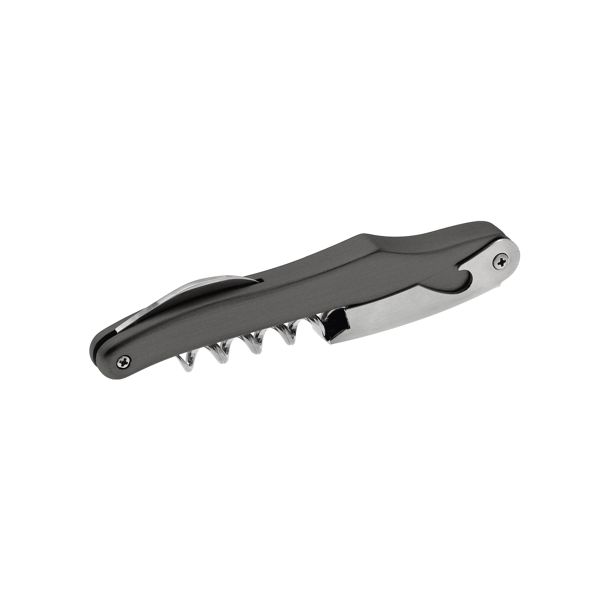 FARFALLI CORKSCREW DOLPHIN, GRAPHITE ALUMINUM hdl pkg BLACK CARTON BOX, FARFALLI (FF 520)