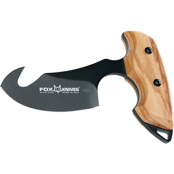 FOX EUROPEAN HUNTER, FIXED KNIFE, bld N690, OLIVE WOOD