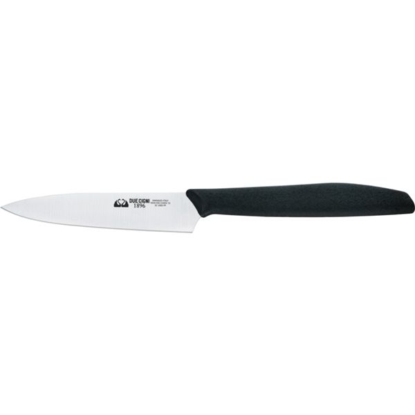 DUE CIGNI 1896 LINE STRAIGHT PARING KNIFE CM 10 - S/S 4116 - hdl PP