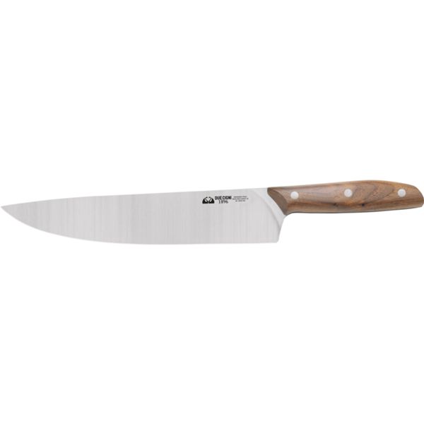 DUE CIGNI 1896 LINE COOK'S KNIFE CM 25 - S/S 4116 - hdl WALNUT