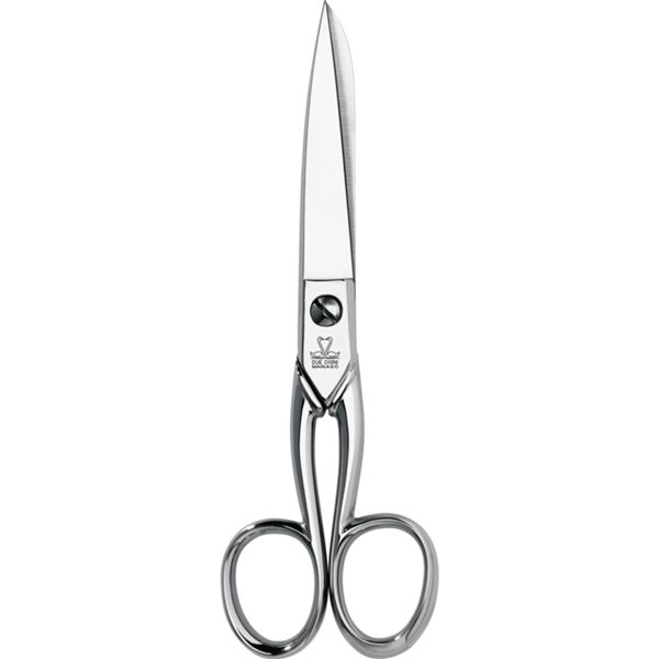 DUE CIGNI SPECIAL WORK SCISSORS NICKEL-PLATED 6"