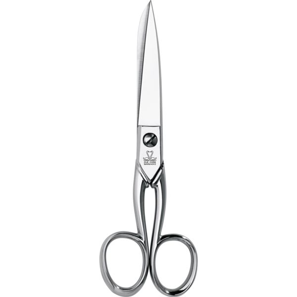 DUE CIGNI SPECIAL WORK SCISSORS NICKEL-PLATED 6" FOR LEFT-HANDED