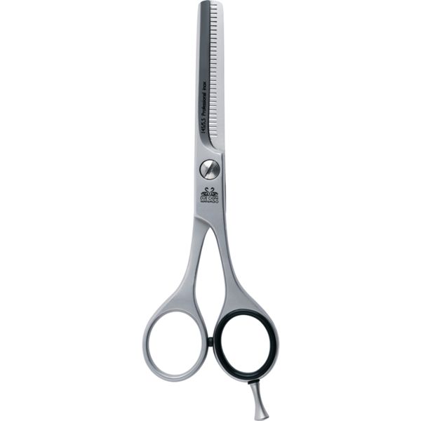 DUE CIGNI NICKEL-PLATED SCISSORS THINNING 35 TEETH 5.5"