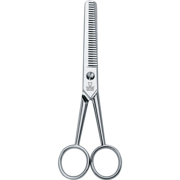 DUE CIGNI NICKEL-PLATED SCISSORS THINNING 29 TEETH 6.5"