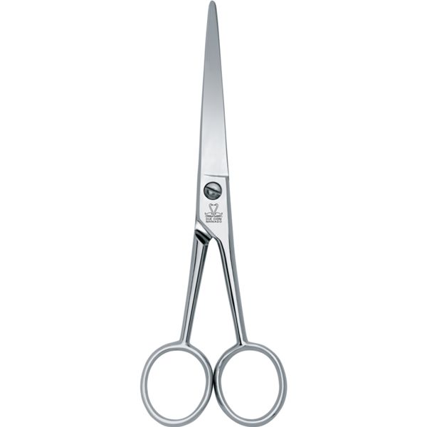 DUE CIGNI NICKEL-PLATED SCISSORS FOR BEAST MARKERS 6"