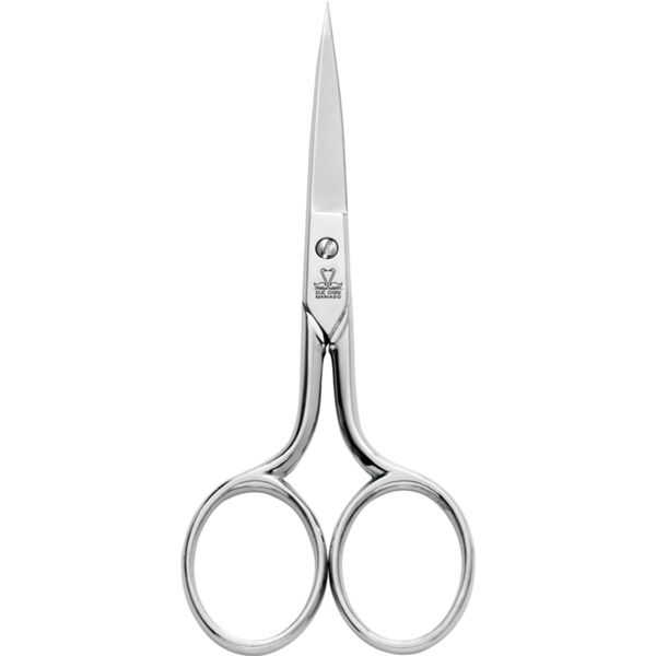 DUE CIGNI NICKEL-PLATED EMBROIDERY SCISSORS 4"