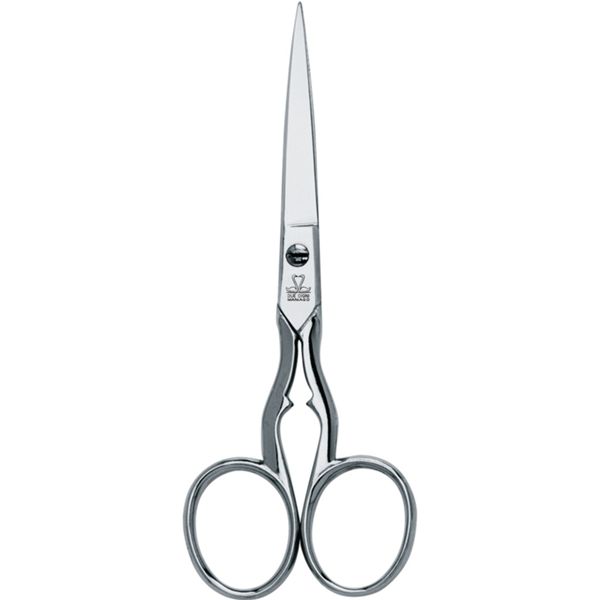 DUE CIGNI NICKEL-PLATED EMBROIDERY SCISSORS 4.5"