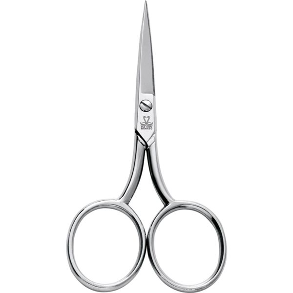 DUE CIGNI NICKEL-PLATED EMBROIDERY SCISSORS 4"