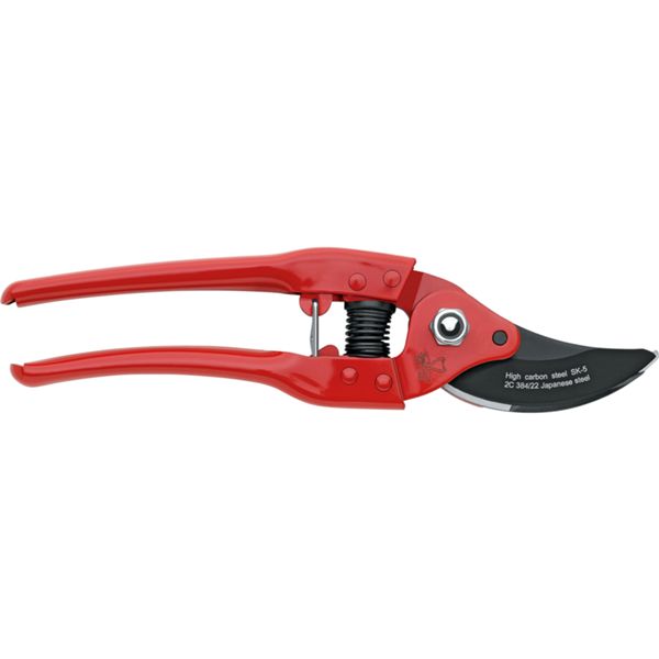 DUE CIGNI SCISSORS BY-PASS PRUNING-GARDENING CARBON STEEL SK5