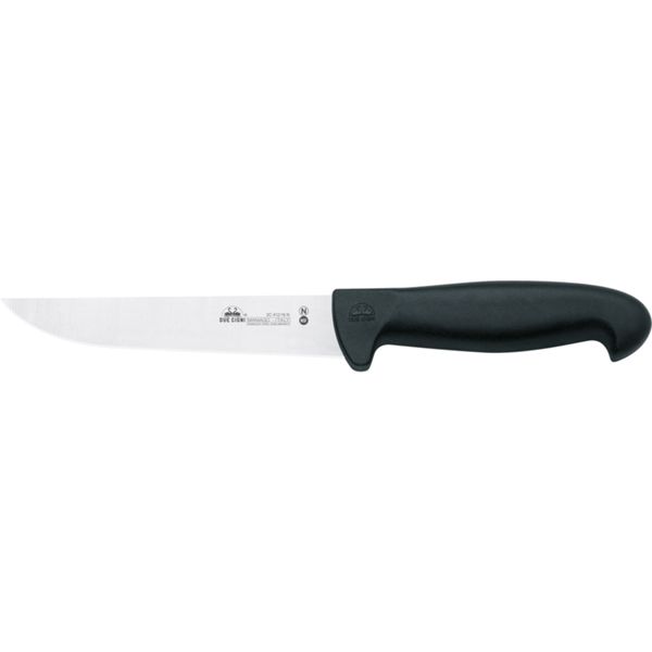 DUE CIGNI BONING KNIFE C.D. - BLACK NYLON hdl - NITROGEN STEEL