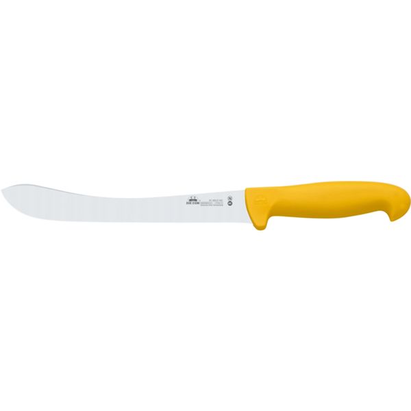 DUE CIGNI FILLETING KNIFE - YELLOW NYLON hdl - NITROGEN STEEL