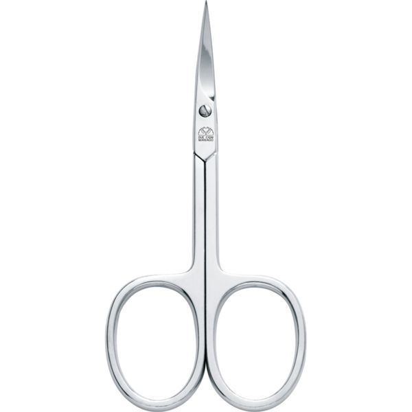 DUE CIGNI NICKEL-PLATED MANICURE SCISSORS 3.5"