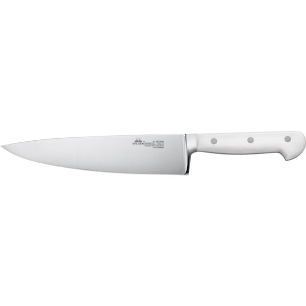 DUE CIGNI KITCHEN KNIFE FORGED FLORENCE SERIES WHITE hdl