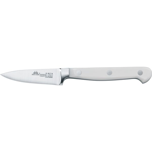 DUE CIGNI FORGED KITCHEN KNIFE FLORENCE SERIES WHITE hdl