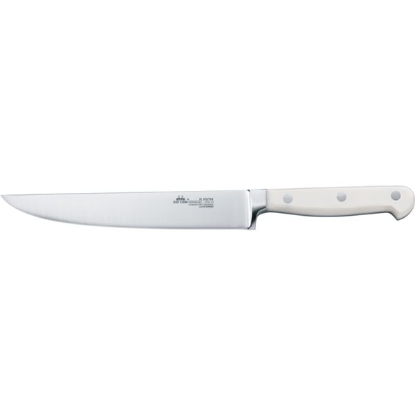 DUE CIGNI FORGED CARVING KNIFE FLORENCE SERIES WHITE hdl