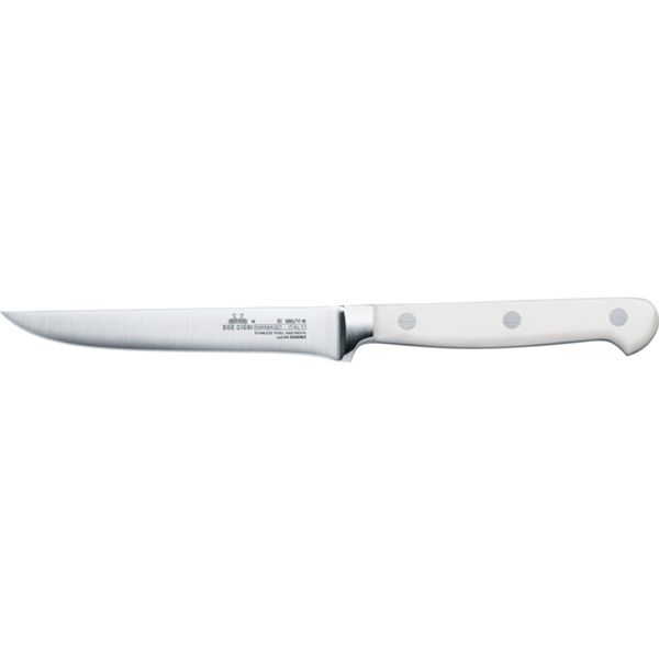 DUE CIGNI FORGED STEAK KNIFE FLORENCE SERIES WHITE hdl