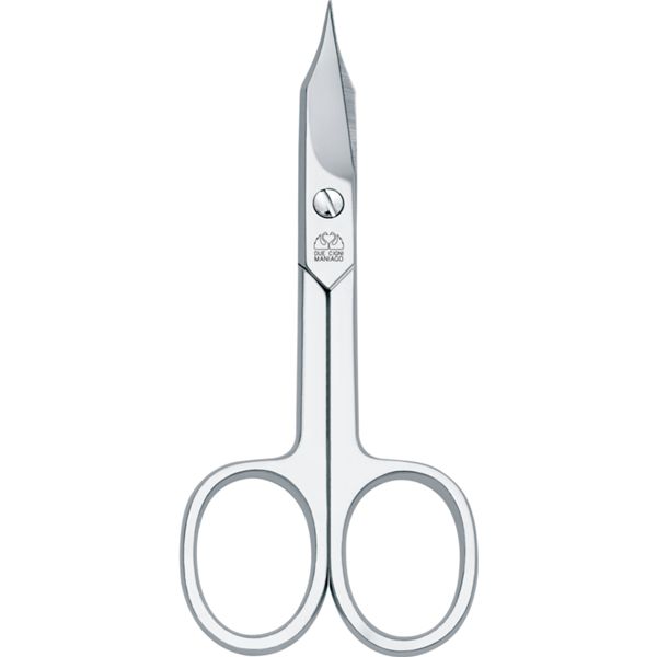 DUE CIGNI NICKEL-PLATED NAIL SCISSORS 4"