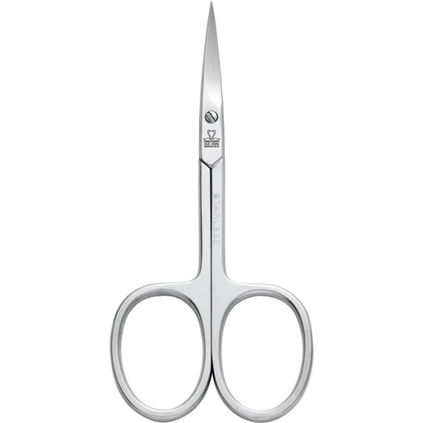 DUE CIGNI MANICURE SCISSORS S/S CURVED 3.5"