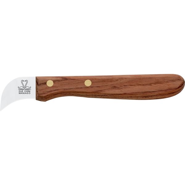 DUE CIGNI CHESTNUT KNIFE WALNUT WOOD hdl