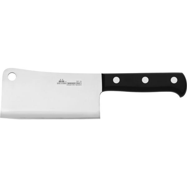 DUE CIGNI CLEAVER STAINLESS STEEL 4116 bld,  500 g