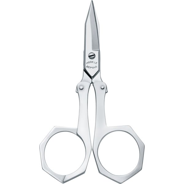 DUE CIGNI FOLDING SCISSORS S/S NOGENT 3.5"