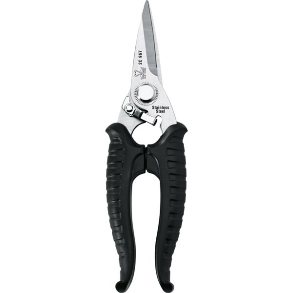 DUE CIGNI MULTIFUNCTION SCISSORS S/S 7"